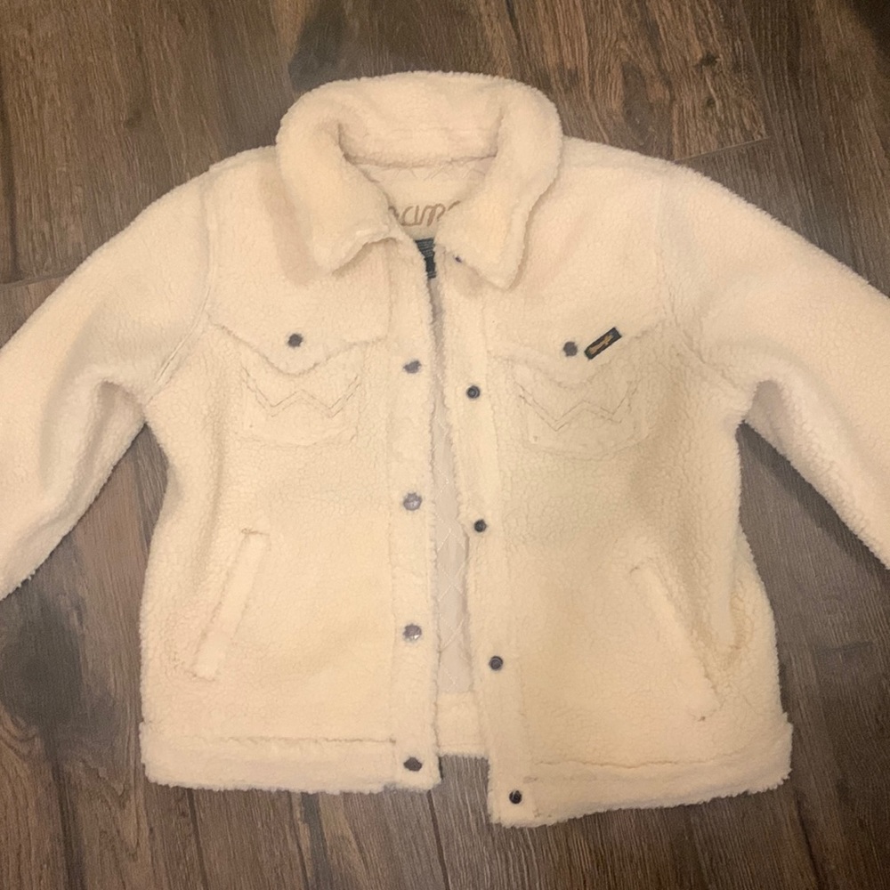 New Wrangler Sherpa Jacket Coat Western Women’s Size Small